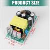MultiDevice AC220V To DC24V/12V Power Converter Module Metal Construction with Overcurrent Protections Mechanism