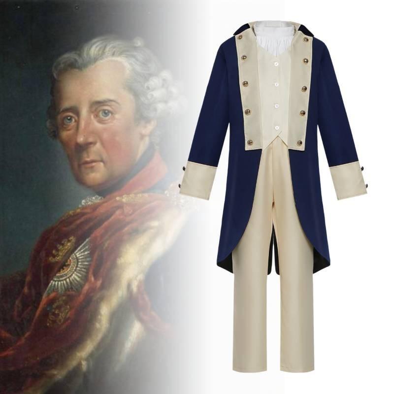 Kids President Steampunk Cosplay Costume Soft Fabric Retro Uniform For Boys