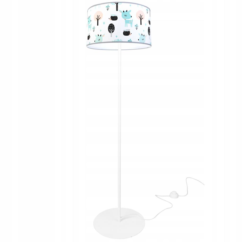 Children'S Loft Floor Lamp, Lampshade, Pattern, Led