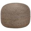 Handmade Pouf Light 45 X 30 Cm Jute