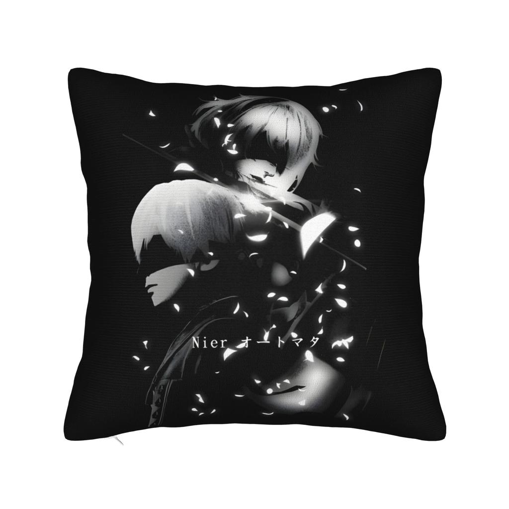 Nier Automatas Pillow Cover Fashion Pillow Case For Living Room Chair Custom Pillowcases Gift
