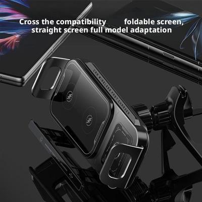 15W Universal Car Phone Wireless Charger Holder 360. Flip Z 4 16 6 5 Rotation S25 Mount For Sam J9O6