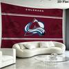 Colorado Avalanche Wall Tapestry Aesthetic Wall Hanging Printed Fabric Blanket Decorative Tapestries for Bedroom Living Room Home Decor