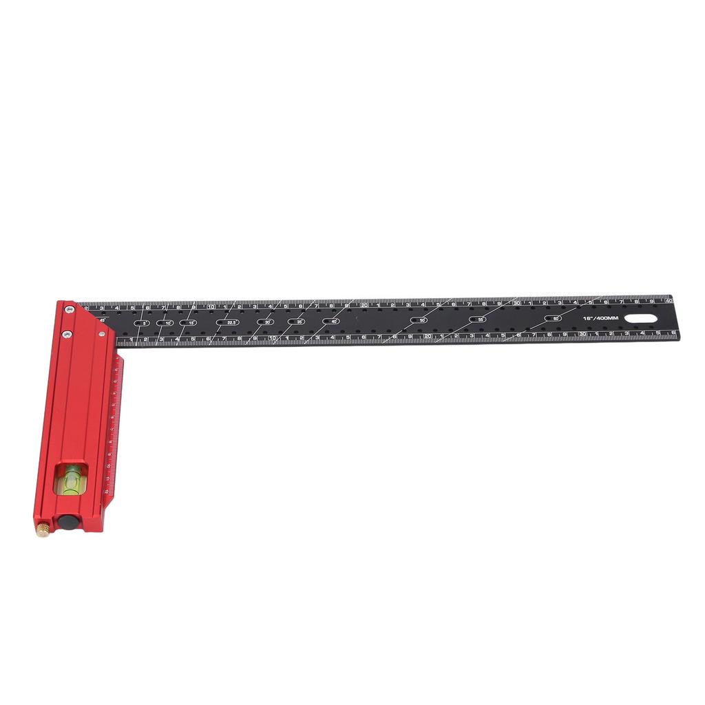 Combination Framing Square 40cm 16 Inch 5 To 90 Degree Adjustable Square Multi Angle Measuring Ruler