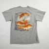 Rugged Earth Outfitters Redfish Men's T-shirt Size Medium Gray QG5
