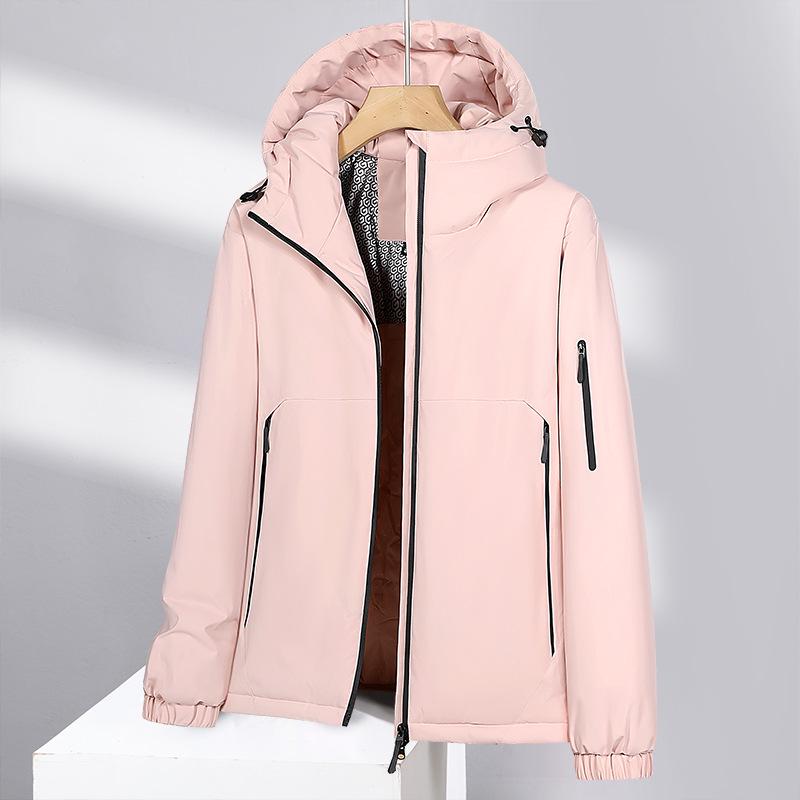 Men's Trendy Loose-Fit Graphene Hooded Winter Puffer Jacket