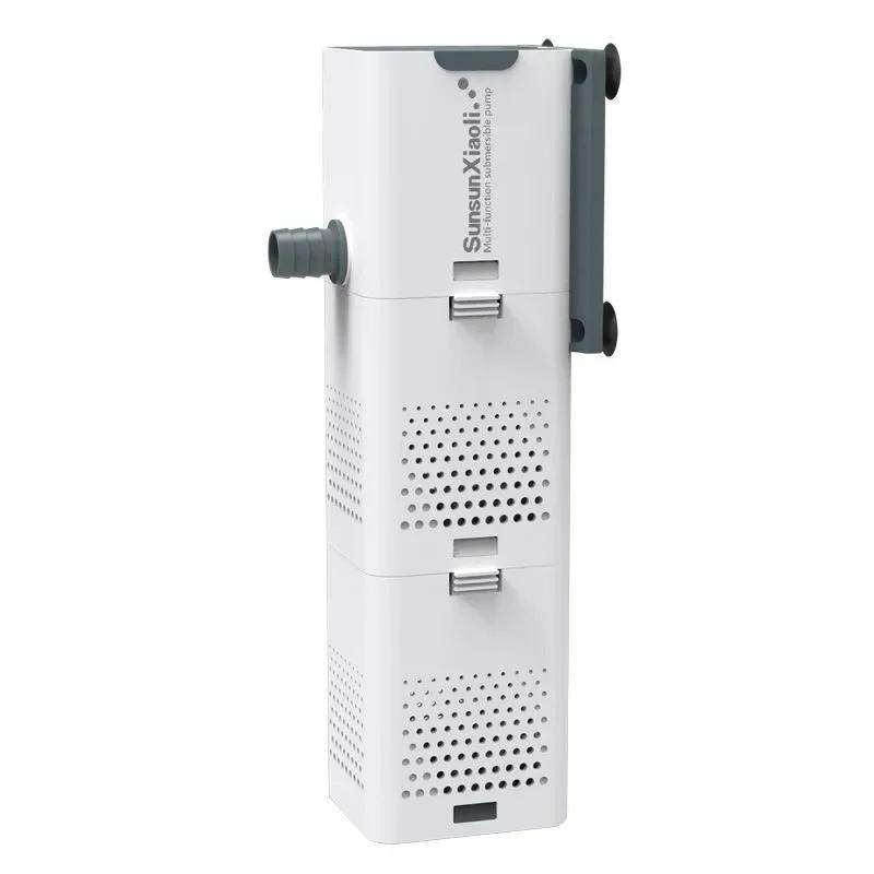 3 In 1 Submersible Aquarium Pump - Filter Air & Wave Pump Fish Tank Internal Air Oxygen Pump Practical Aquarium Powerhead Pump