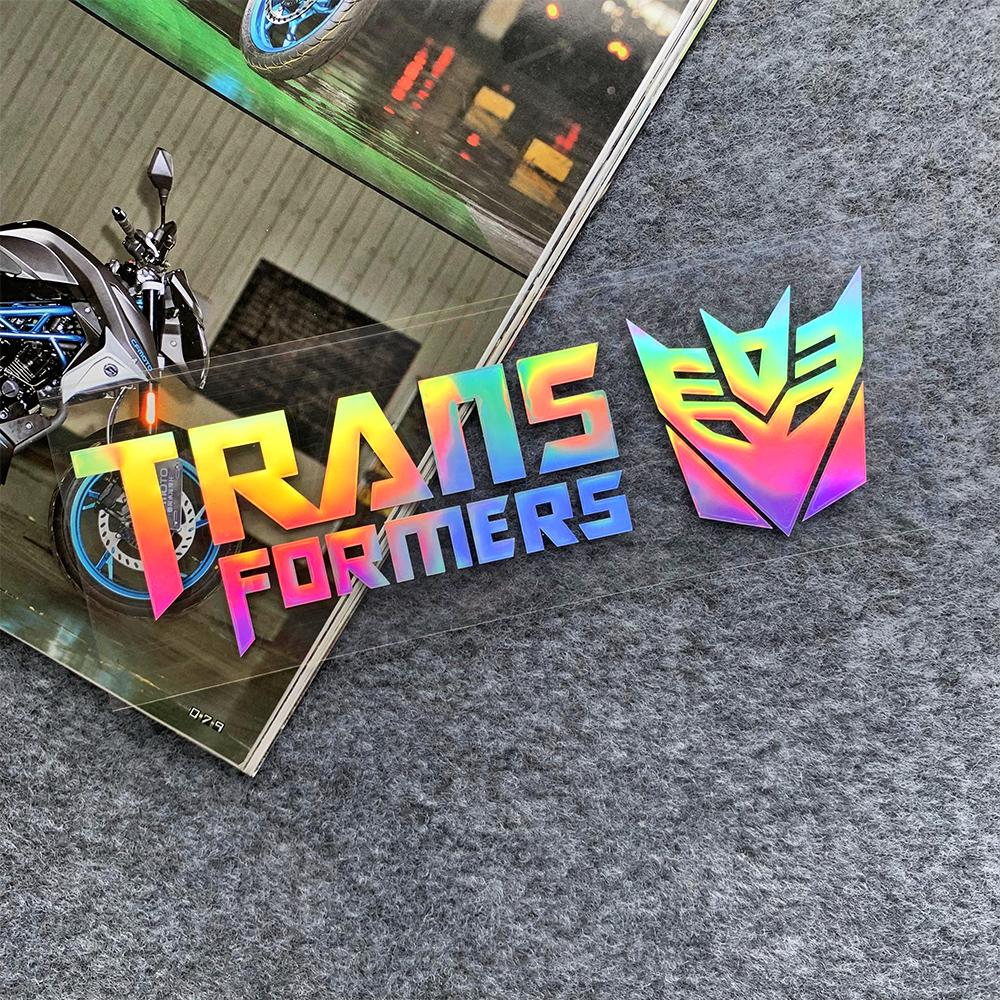 

Для Трансформеров наклейка стайлинга автомобилей Светоотражающая наклейка автобот авто значок эмблема мобильный телефон украшение для ноутбука