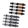 4PCS RC Metal Shock Absorber Dampers Double Section Spring Alloy 1/10 Scale RC Car Shock Absorber