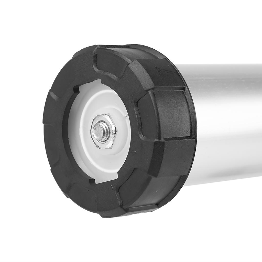 1pc Aluminum Tube Silicone Caulking Gun 600ml Caulk Tool with 10 Nozzles