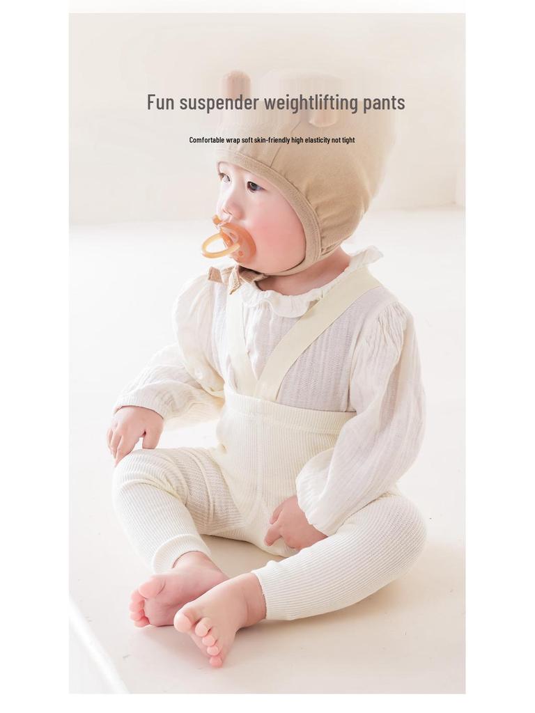 Infant A-Class Spring & Autumn Weightlifting Pants - Toddler Girl Tights Jumpsuit.