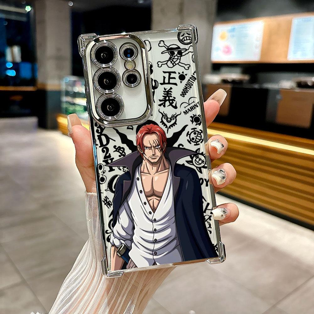 Anime Hot O-One Piece Coque For Galaxy S26 Ultra Phone Case For Samsung S26 S25 S24 S23 S21 Ultra S20 FE S25 Plus 5G Soft Cover