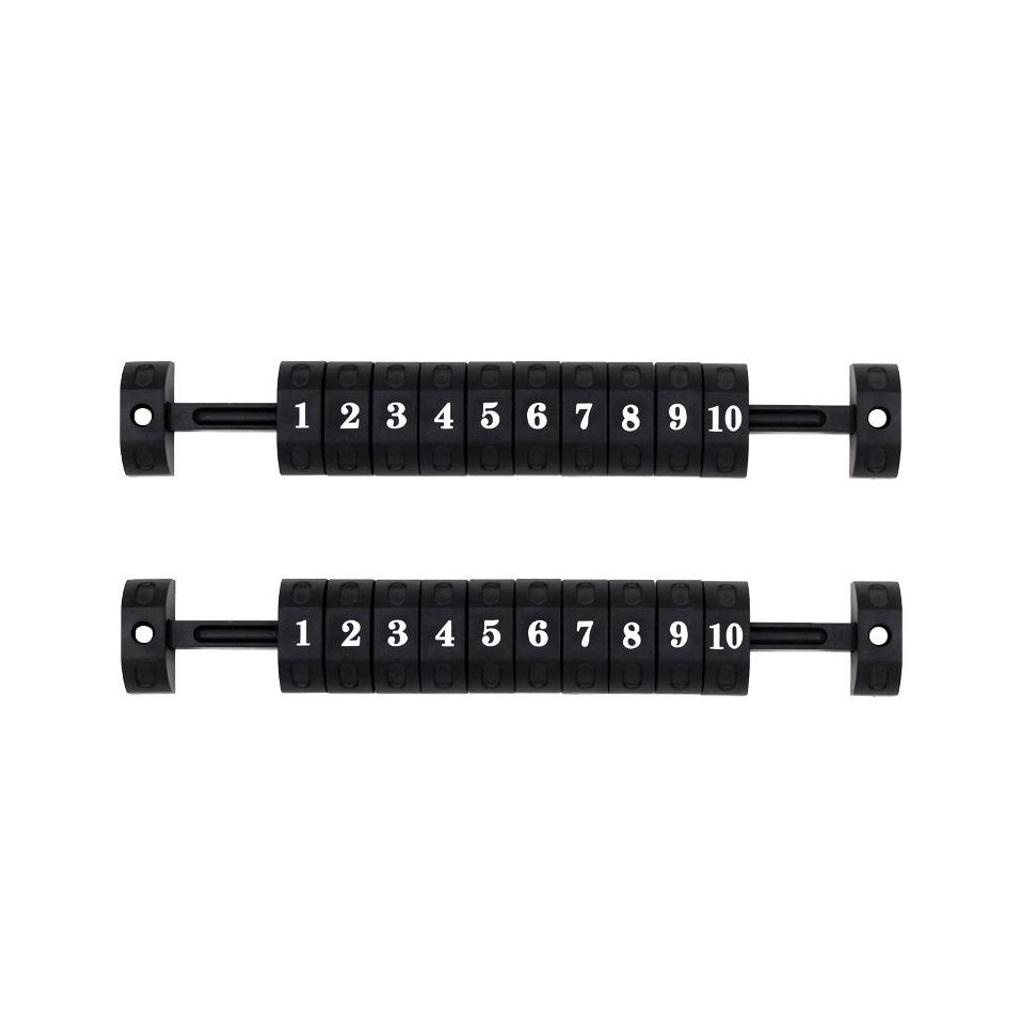 2 Pieces Universal Foosball Counter Scoring Units Table Soccer Scoreboard Score Keepers Standard Tables Parts Replacement