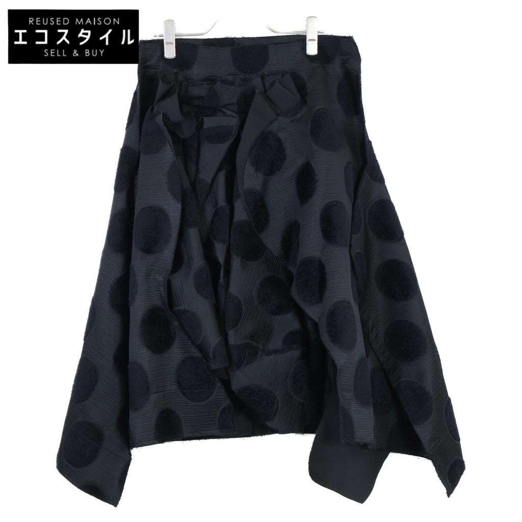 COMMEdesGARCONS GJ-S011 AD2012 Dot Pattern Reconstructed Skirt skirt S blackUsed