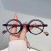 Vintage Round Glasses Men  New Fashion Blue Light Blocking Optical Frames Women Trendy Brand Design Decor Eyeglasses