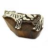 Indian Wooden Textile Stamps Wood Printing Block Animal Stamp Decorative