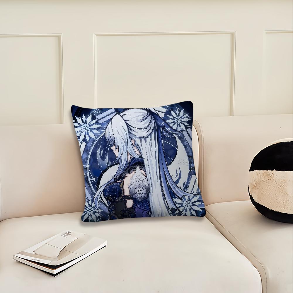 Honkai Star Rail cool c Game cushion cover Pillow Cover Decoration Room Home Sofa living Office Car Nordic Simplicity