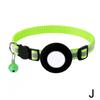 Pet for GPS Holder With Bell Cute Reflective Address Bird Cat Night Footprint Collar Not Include GPS or Other
