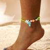 Bohemian Style Beaded Foot Chain Colorful Foot Bracelets  Jewelry Accessories