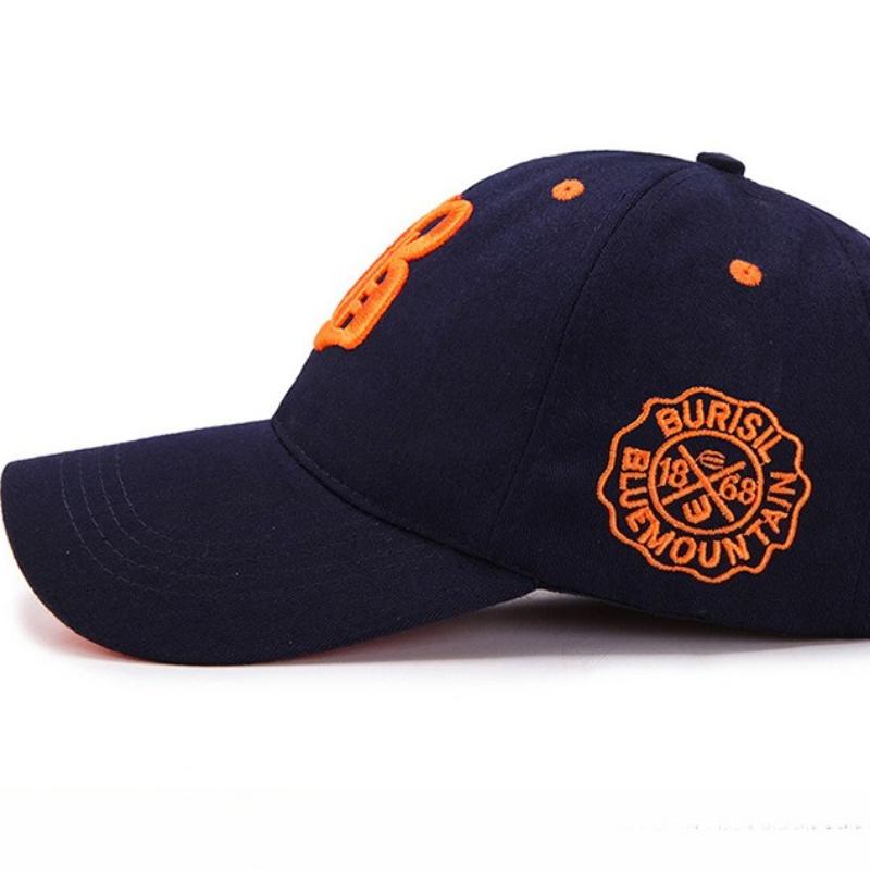 Baseballkappe Baumwolle Stickerei Snapback-Hut Unisex Hip Hop Dad Hat Lässiger Sport Sonnenschutzmütze Mode Sport Tägliche Mütze Streetwear