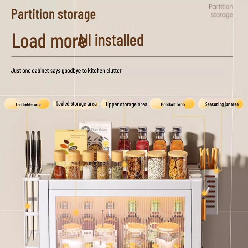 Multifunctional Kitchen Spice & Storage Rack
