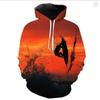 Unisex Hoodies & Sweatshirts 3D Beautiful Starry Sky Pattern Fashionable Adult Long Sleeve Hoodie
