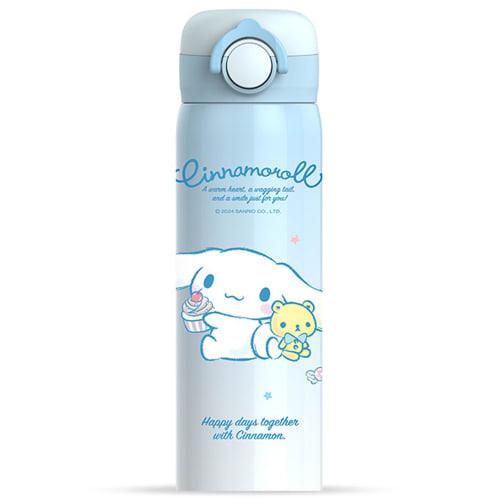 

Sanrio Thermos Cup, Vacuum Insulated Stainless Steel Water Bottle, Keeps Hot or Cold, Cute Water Bottle, Large Capacity, Portable, Direct Drinking, Ea