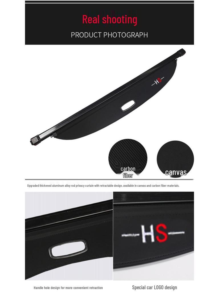 Kryt dělící stěny zavazadlového prostoru MG HS pro interiérovou dekoraci