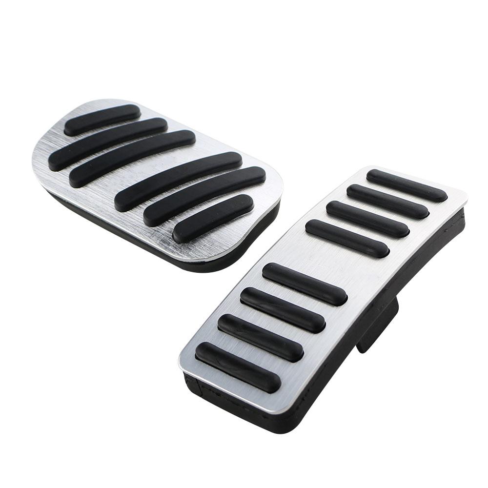 Aluminum Alloy Car Foot Pedals Brake Gas Accelerator Pedal for BYD Yuan Plus Atto 3 Non-slip No Drilling Pedal Cover Pads Acc