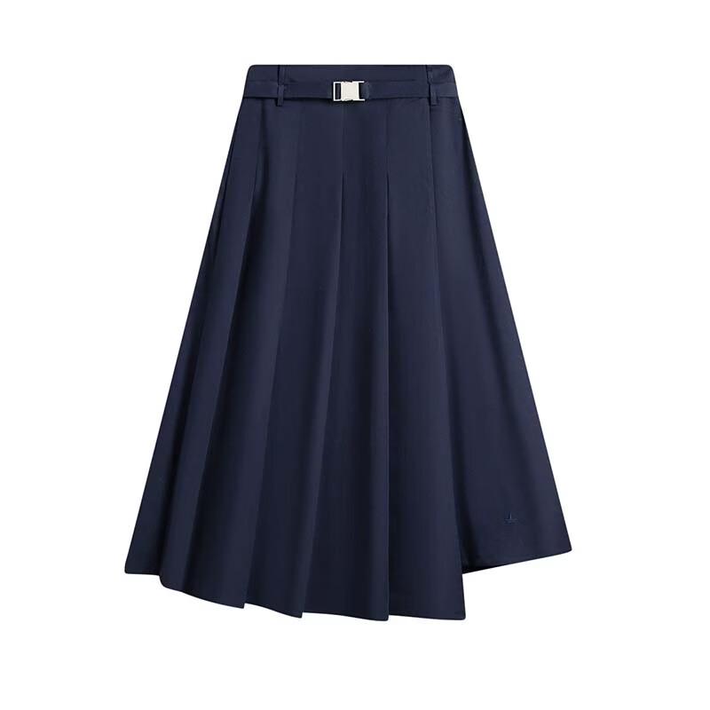 Navigare Women's Versatile Pleated Mid-length Skirt