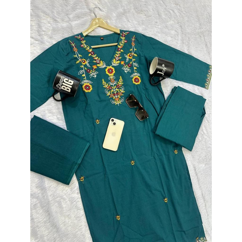 Bollywood Party Wear Kurti Palazzo Dupatta Set Indian Women Ethnic Salwar Kameez