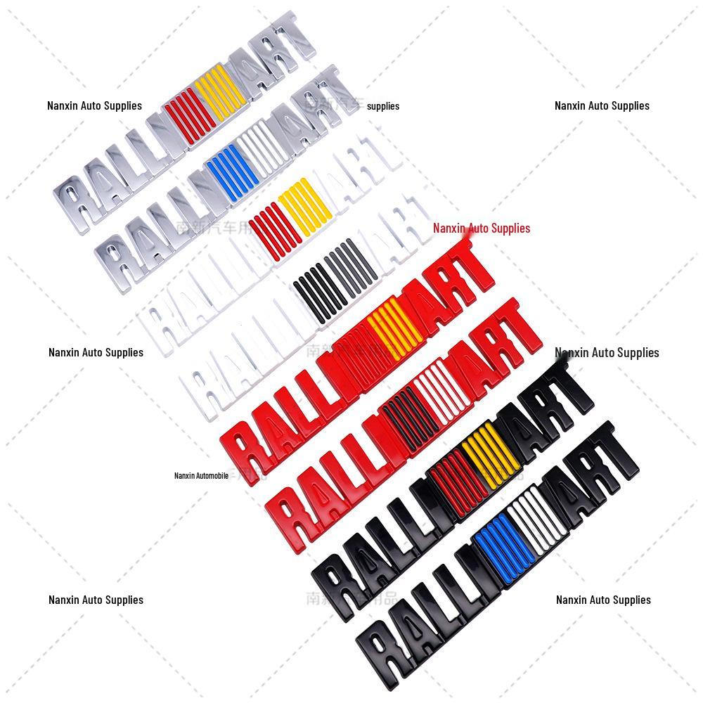RALLIART Sticker, Front & Rear Emblems