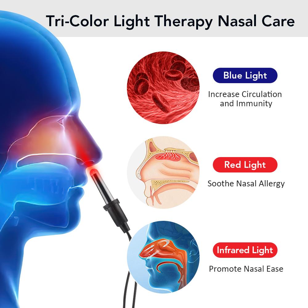 4 In 1 Tens Ems Unit For Sleep Aid And Infrared Nasal Therapy Relieves Rhinitis Insomnia And Anxiety With Muscle Stimulator