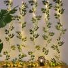 2m 20-LED Artificial Willow Vine String Light Christmas Holiday Home Decor