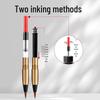 Xuan Qin Refillable Wolf Hair Calligraphy Fountain Brush Pen