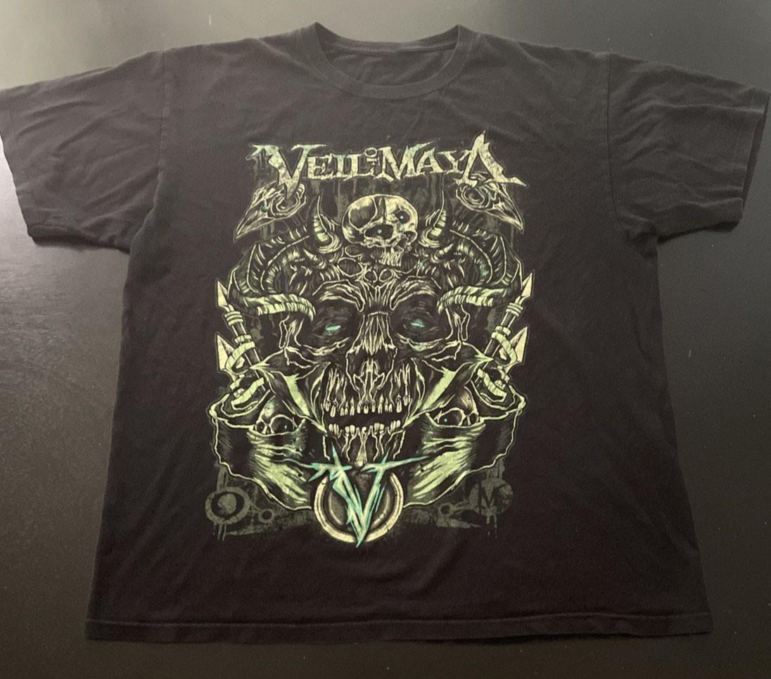 Vintage Veil of Maya Metalcore Band T-Shirt Black Unisex SA279 FREE SHIPPING M