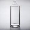 Qianxing 300ml Clear High Borosilicate Glass Tumblers, Set of 2