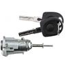 Volkswagen Skoda Octavia Door Lock Cylinder with 2 Keys (Part: 1Z0837167C, 6Y0898167E)