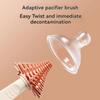 Easy To Clean Bottle Scrubber Silicone Bottle Drying Rack Bottle Brush Set  Cleaning Tool Set