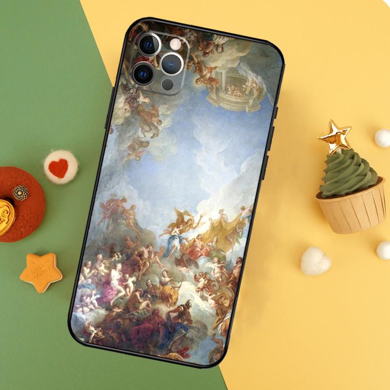 Michelangelo Art Phone Case For iPhone 17 Pro Max 17Air 16E 15 14 13 12 11 16 Pro Max Mini Shockproof Cover