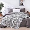 Leopard Print Flannel Blanket Digital Print Blanket Student Blanket Sofa Blanket