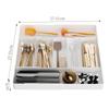 HANDUNYOU Expandable Drawer Organizer