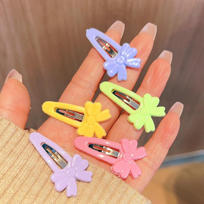 10 Stück/Set Neue Frauen Mädchen Niedlich Bunt Wassertropfenform Haarnadel Süße Haarspangen Haarspangen Schiebespange Mode Haaraccessoires