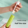 Original Travel Folding Toothbrush Soft Bristle Head Comfortable Compact Mini Simple Small Ice Cream Folding Toothbrush