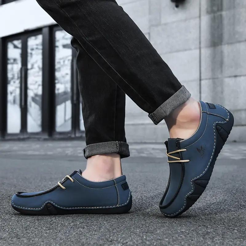 Men's Low-top Casual Shoes Lace Up Outdoor Octopus Sneakers Plus Size 39-48