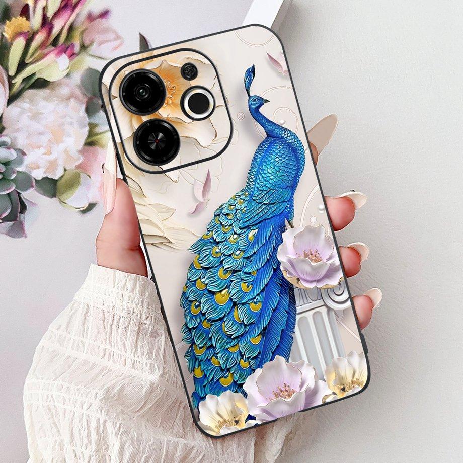 For Tecno Spark 30 30c 30 Pro 4G Spark 30c 5G Case Cute Animals Tiger Lion Dragon Cartoon Cover On Pop 9 5G Soft Silicone Coque