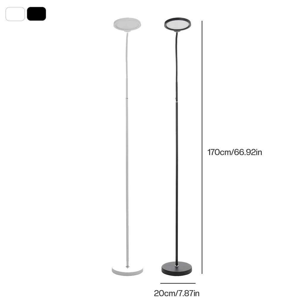 3 Color Modern Led Floor Light Floor Light For Living Room Bedroom Adjustable Standing Light Corner Light Reading Lamp 36v