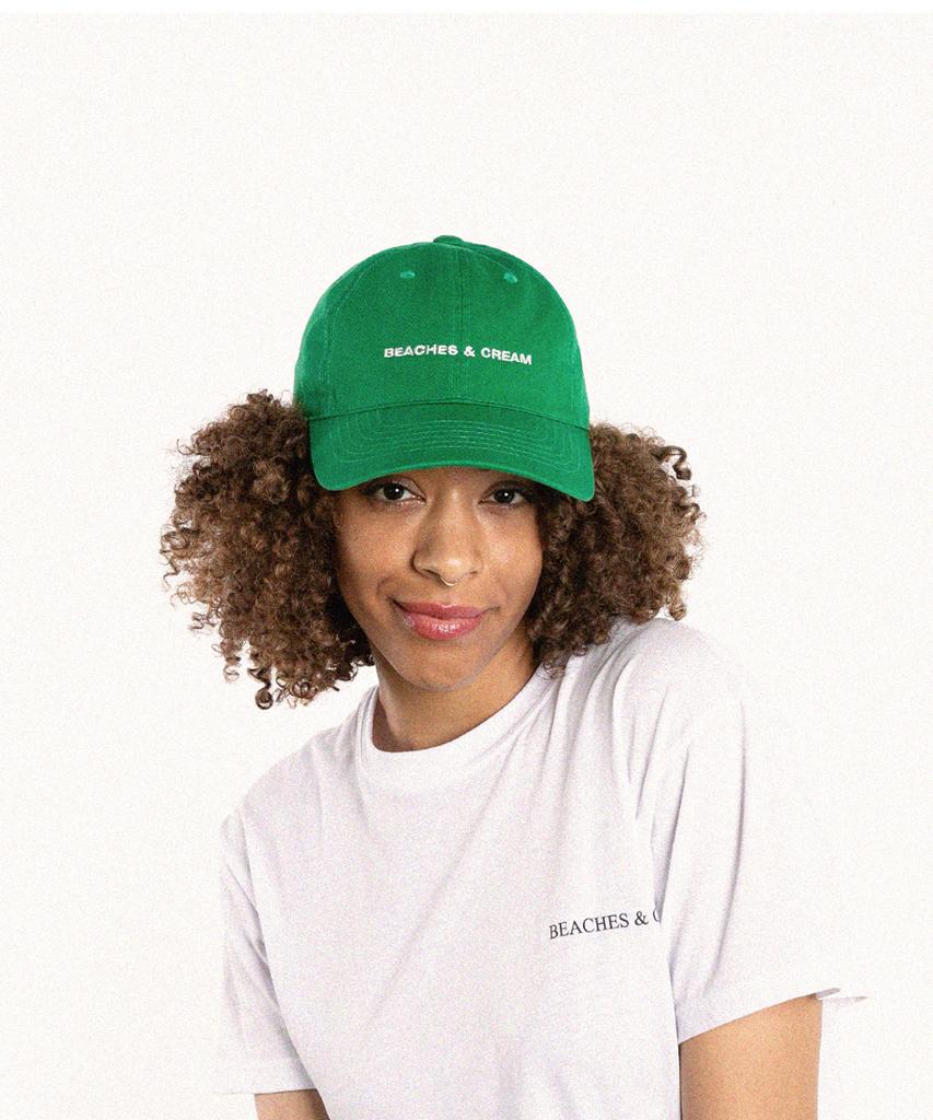 Bichiseuaenkeulim Small Logo Ball Cap-Green