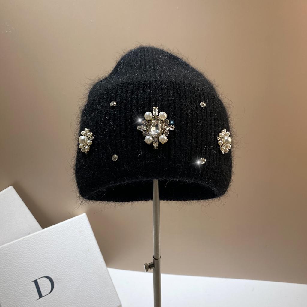 New Arrivalretroknitting Hat Fall and Winterheattechthickenedstuffedfashionable Hat for Women
