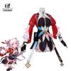 The Sword Master March 7th Cosplay Costume Honkai Star Rail March 7th Women Suit Halloween Carnival Party Uniform